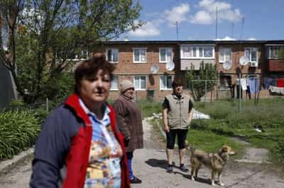 Image for Ukraine apartment residents suffer war in different ways