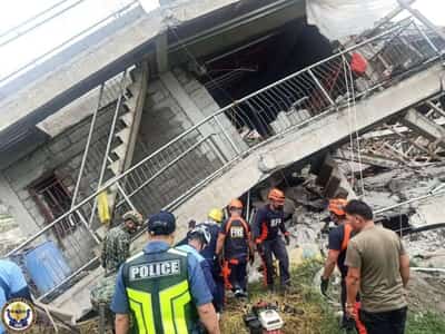 Image for Powerful 7.1 earthquake strikes Philippines; at least 5 dead