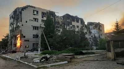 Image for Four killed, 35 children injured in Ukrainian drone attack on Luhansk, Russian officials say