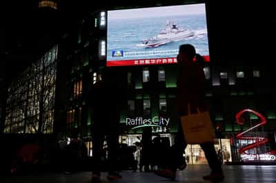 Image for Exclusive-Taiwan estimates China spent 40% more on Pacific drills last year to hit $21 billion