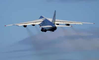 Image for Exclusive-Airbus, Boeing fly parts on giant Antonov jet to ease supply snags