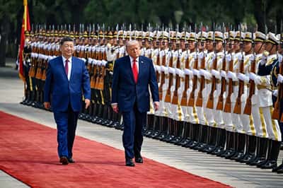 Image for Trump and Xi set for second day of talks after Taiwan warning
