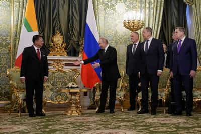 Image for Russia and Myanmar sign agreement on small-scale nuclear plant construction in Myanmar