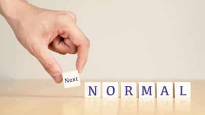Image for The best way to predict what the ‘next normal’ will look like is to create it