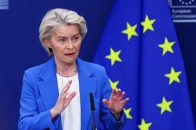 Image for EU's von der Leyen compares Orban defeat to Hungary's anti-Soviet uprising