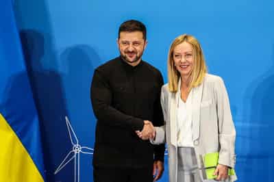 Image for Italy's Meloni pledges emergency aid to Ukraine in call with Zelenskiy