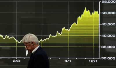 Image for Asian stocks fall for 4th day as higher yields bite, all eyes on Nvidia results