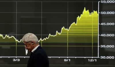 Image for Asian stocks fall for 4th day as higher yields bite, all eyes on Nvidia results
