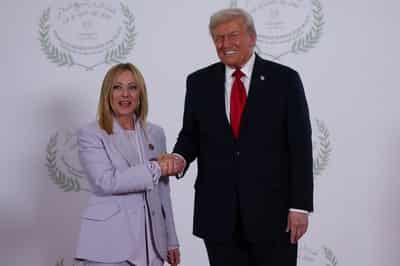 Image for Trump praises Italy PM Meloni's willingness to help in U.S.-Israel war with Iran