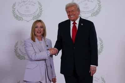 Image for Trump praises Italy PM Meloni's willingness to help in U.S.-Israel war with Iran