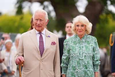 Image for Queen Camilla says it was difficult to keep King Charles' cancer diagnosis private