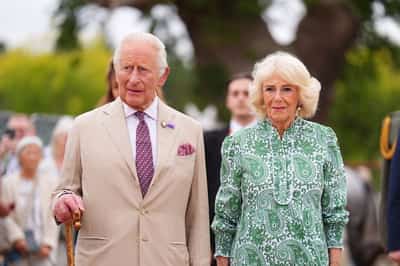 Image for Queen Camilla says it was difficult to keep King Charles' cancer diagnosis private