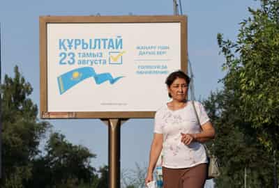 Image for Kazakhstan to hold snap election expected to tighten president's control
