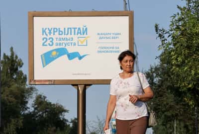 Image for Kazakhstan to hold snap election expected to tighten president's control