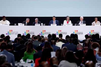 Image for Global leaders pledge development push as US shuns UN summit