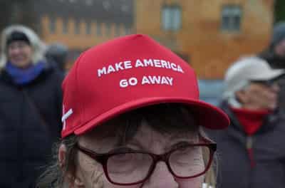 Image for 'Make America Go Away' red caps become symbol of defiance in Greenland standoff