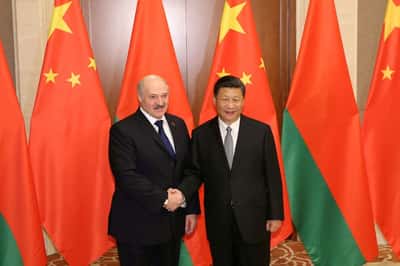 Image for Belarus' Lukashenko meets China's Xi in Beijing for talks