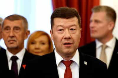 Image for Czech lower house elects far-right party leader as speaker