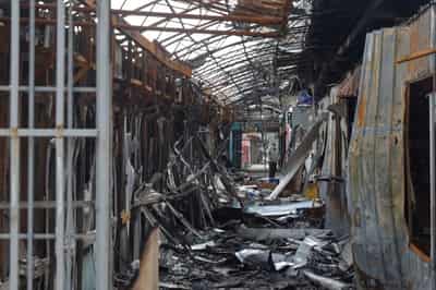 Image for Russia tightens grip on Ukrainian factory city, decries U.S. rocket supplies