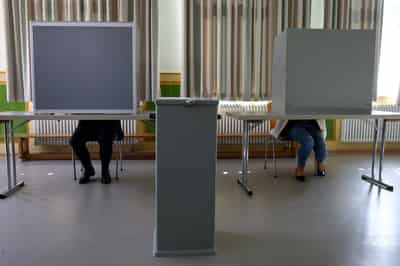 Image for German Greens lead Chancellor Merz's conservatives in state election