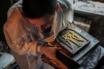 Image for Ukrainian family in Kyiv loses treasured cultural items in Russian attack