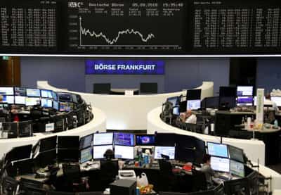 Image for Equities tumble and U.S. dollar rises as Russia/ Ukraine fears escalate