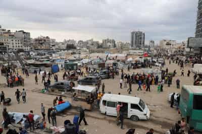 Image for US military tells Hamas to stop violence against Gaza civilians, disarm 'without delay'