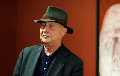 Image for Georg Baselitz, the German painter who turned postwar art upside down, dies at 88