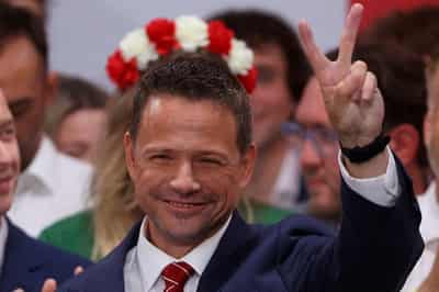 Image for Polish liberal candidate's team lodge protest over presidential election