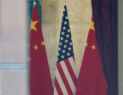 Image for Stocks dip, Treasury yields pull-back amid Middle East tension, cooler inflation, US-China 'deal'