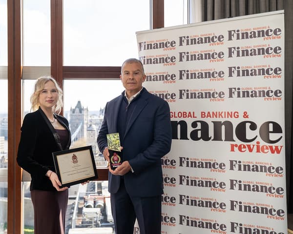 Global Banking & Finance Review magazine photoshoot at the London Stock Exchange