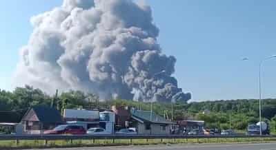 Image for Ukrainian drones kill two in Russia, strike Wildberries warehouse, governors say