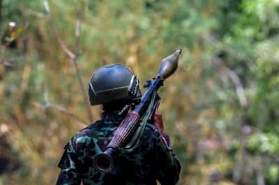 Image for Myanmar military steps up fight for rare earth area and border routes