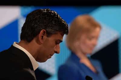 Image for Trailing in UK leadership race, Sunak pitches energy bill tax cuts