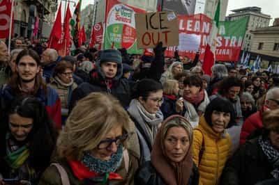 Image for Olympics- Fears over ICE role at Milano Cortina 'completely unfounded', minister says