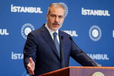 Image for Turkish foreign minister to discuss Israel's Gaza City plan in Egypt visit, source says