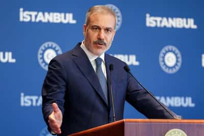 Image for Turkish foreign minister to discuss Israel's Gaza City plan in Egypt visit, source says