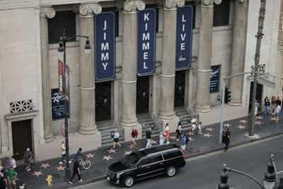 Image for German journalists' union criticises decision to take Jimmy Kimmel off air