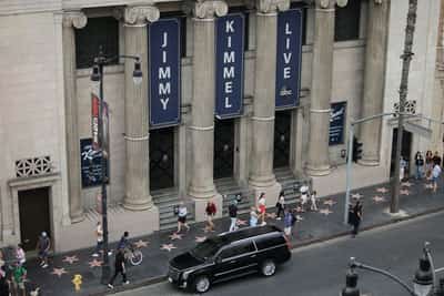 Image for German journalists' union criticises decision to take Jimmy Kimmel off air