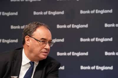 Image for UK inflation still likely to fall sharply next year, BoE’s Bailey says