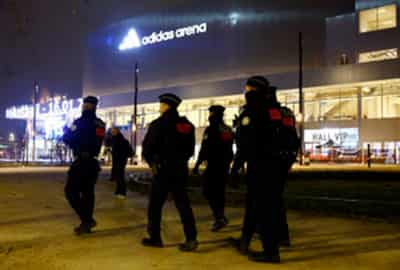 Image for Basketball-Arena briefly closed off ahead of Paris v Maccabi Tel Aviv game