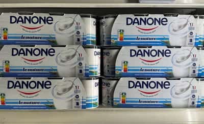 Image for Yogurt maker Danone working to remove artificial dyes from products sold in US