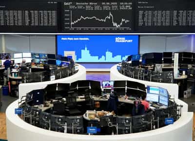 Image for European shares snap five-day losing streak