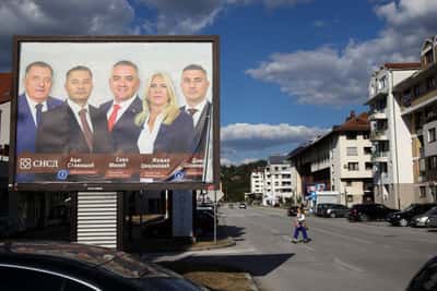 Image for Bosnia votes as foreign powers jostle for influence