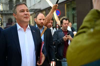 Image for Austrian government's No. 2 figure says he will step down