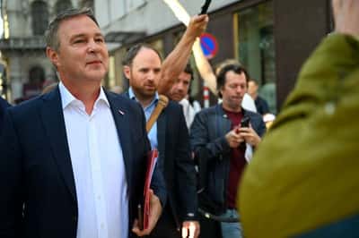 Image for Austrian government's No. 2 figure says he will step down