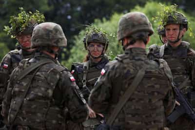Image for Fearful of Russian aggression, Poles flock to military training