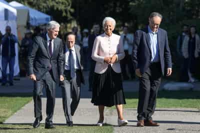 Image for ECB's Lagarde warns of risk to world economy via Trump interference on Fed
