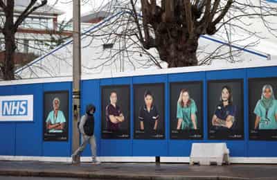 Image for Britain braces for winter of strike action as nurses walk out