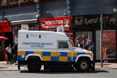 Image for Northern Ireland police arrest man over 'barbaric' knife attack